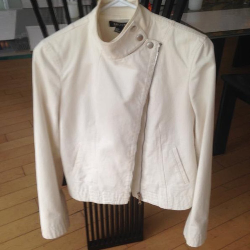 DKNY white Jacket White